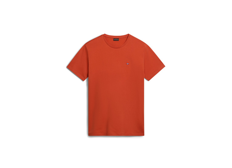 Napapijri Salis T-shirt oranje burnt heren