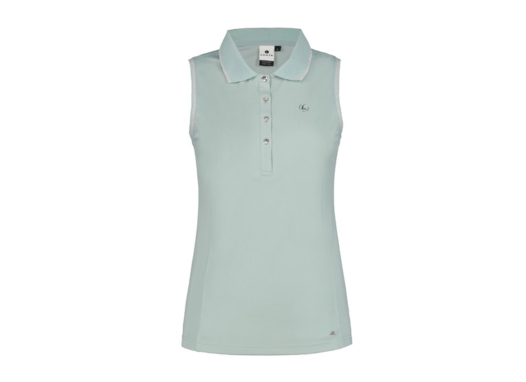 Luhta Kivisaari polo top lichtgroen dames