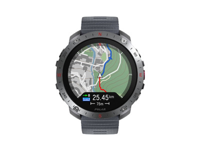 Polar GRIT X2 PRO smartwatch silver grey