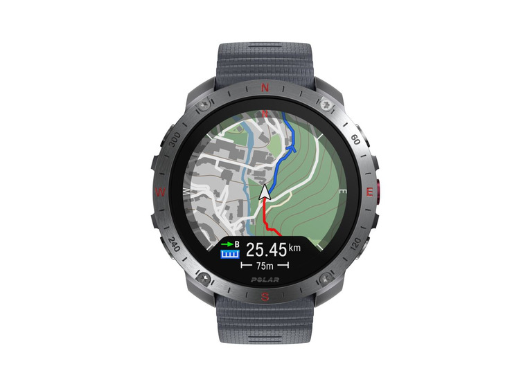 Polar GRIT X2 PRO smartwatch silver grey