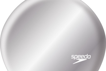 Speedo long hair badmuts silver unisex