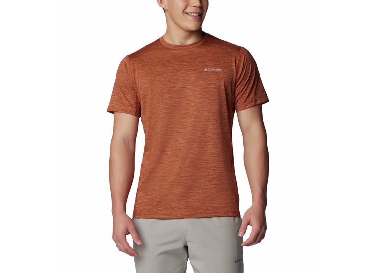 Alpine Chill Zero technical T-shirt auburn heather heren
