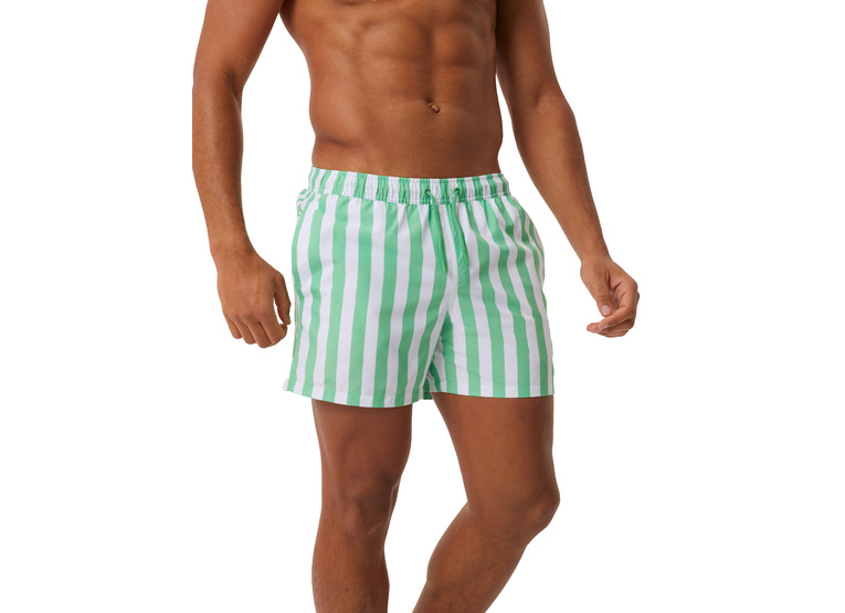 Bjorn Borg print zwemshort stripe groen heren