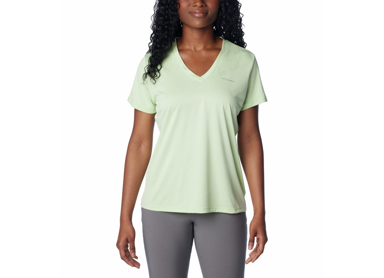 Columbia Hike V-neck T-shirt sage leaf dames