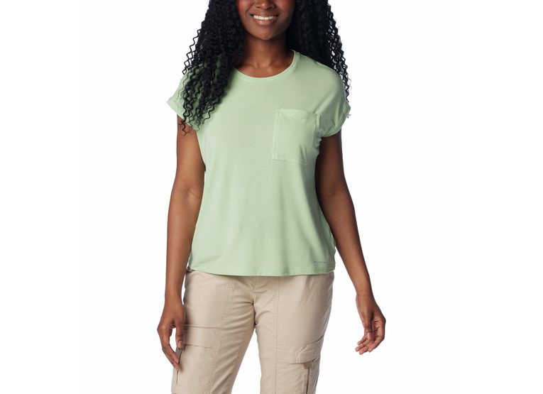 Columbia Boundless Trek Technical T-shirt sage leaf dames