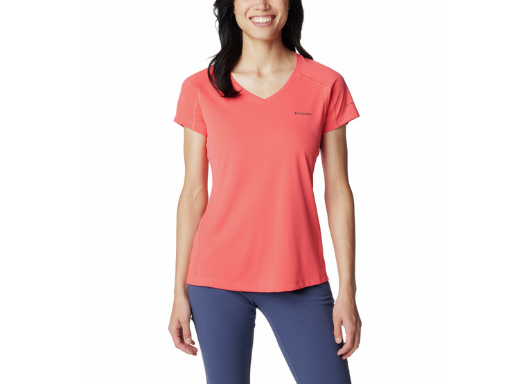 Columbia Zero rules technical T-shirt rood dames