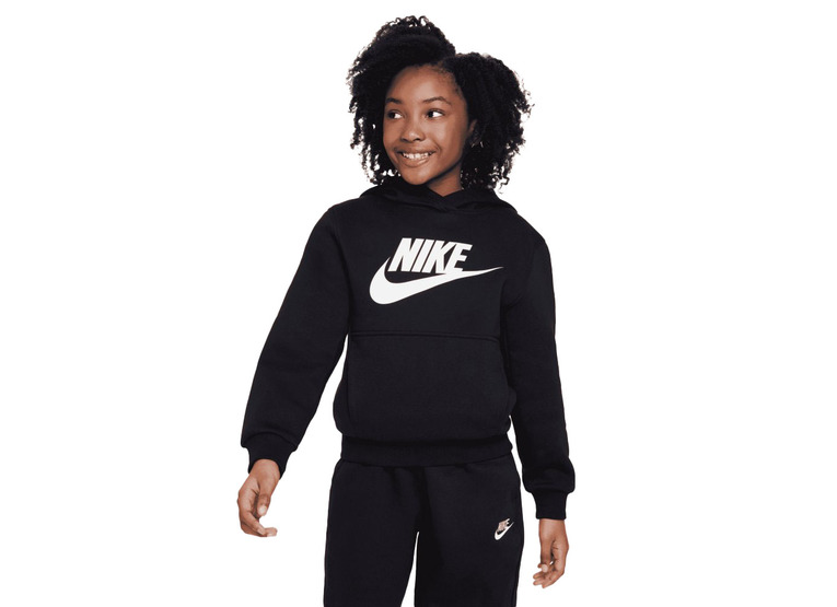 Nike Sportswear Club fleece hoodie zwart KIDS