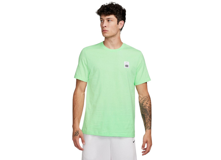 Nike basketbalshirt groen heren