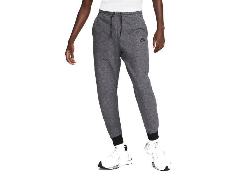 Nike Tech fleece winter joggingbroek charcoal grijs heren