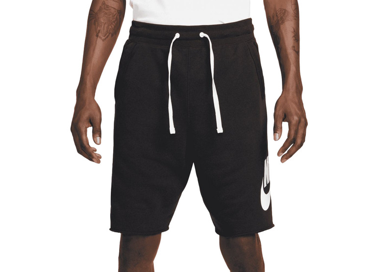 Nike Club Alumni short zwart/wit heren
