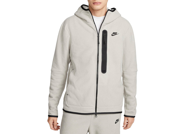 Nike Tech Fleece FZ hoodie cobblestone heren