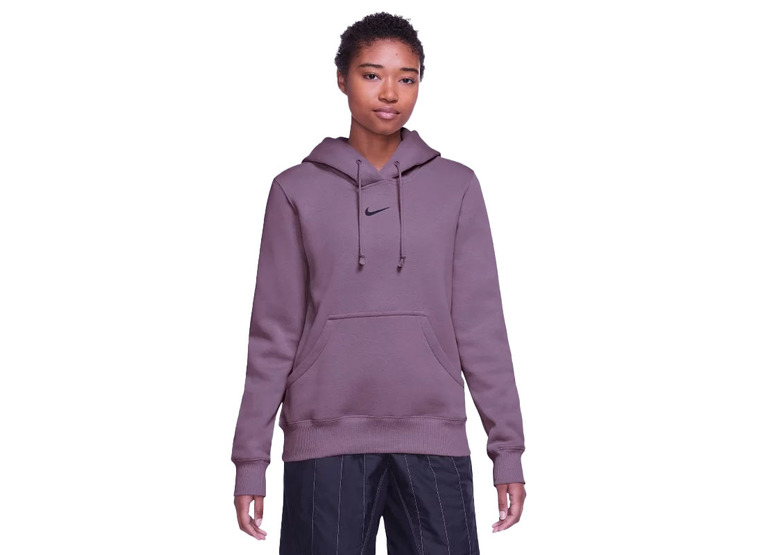 Nike Sportswear Phoenix fleece hoodie paars dames