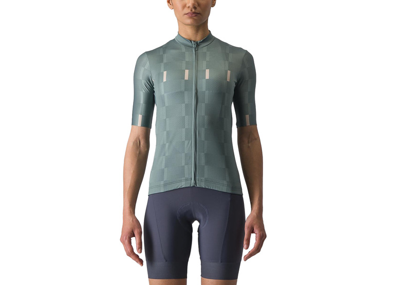 Castelli Dimensione jersey ocean teal/clay dames