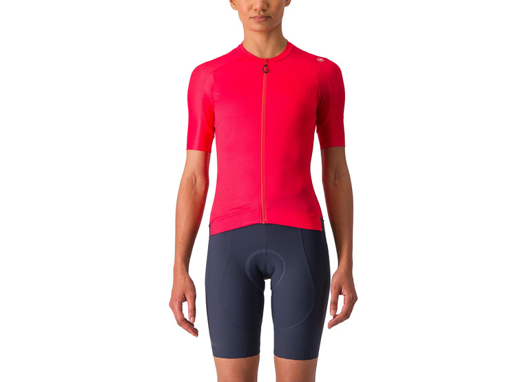 Castelli Espresso jersey hibiscus dames