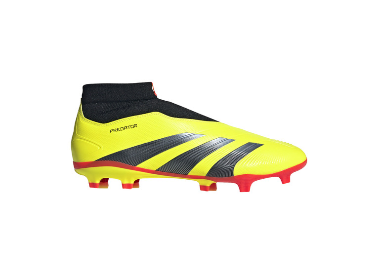 Adidas Predator League veterloze FG voetbalschoen solar yellow/zwart