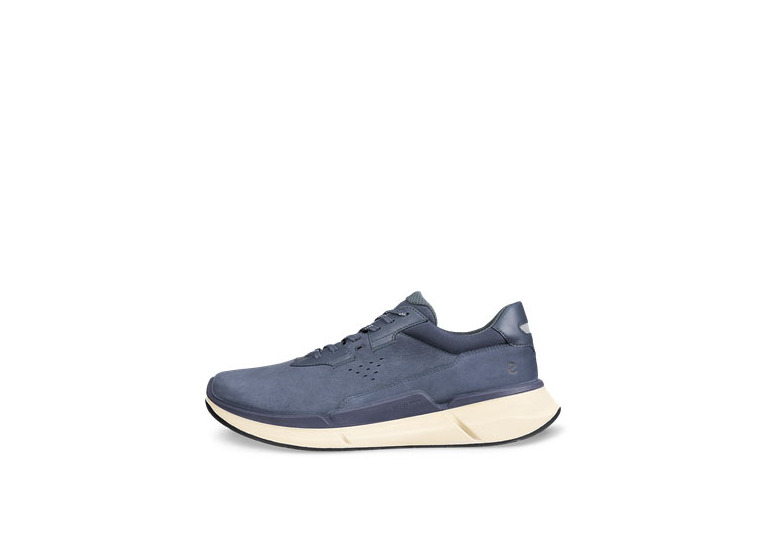 Ecco Biom 2.2 low lea sneaker blauw heren