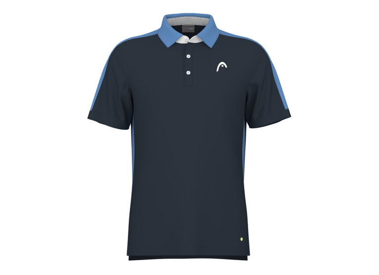 Head Slice tennispolo navy heren