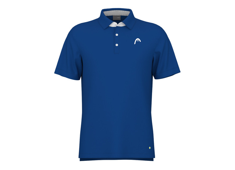 Head Slice tennispolo royaalblauw heren