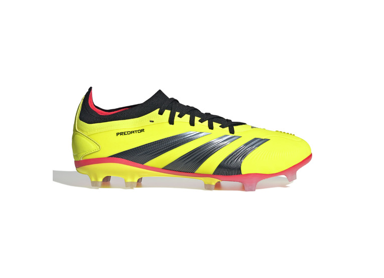 Adidas Predator 24 Pro FG voetbalschoen solar yellow/zwart