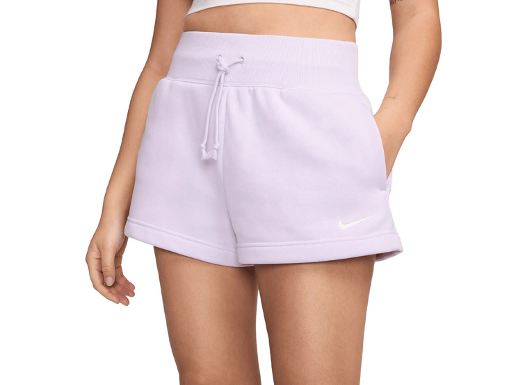 Nike Sportswear phoenix fleece short violet mist dames