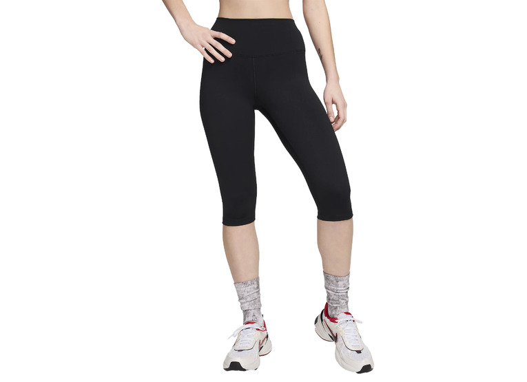 Nike One caprilegging zwart dames