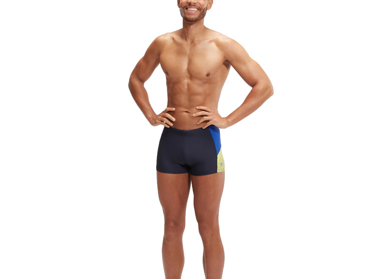 Speedo Eco Dive zwembroek blauw/geel heren