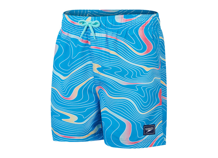 Speedo digital printed zwemshort blauw KIDS