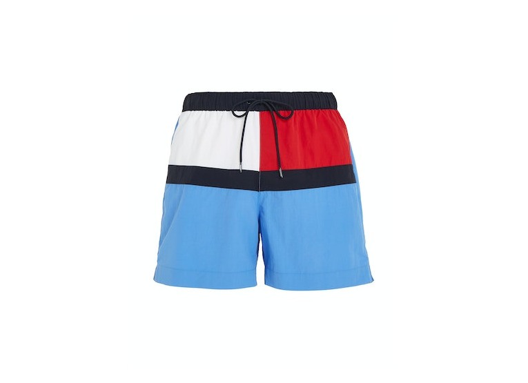 Tommy Hilfiger medium drawstring zwemshort blue spell heren