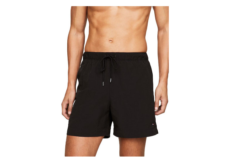 Tommy Hilfiger medium drawstring zwemshort zwart heren