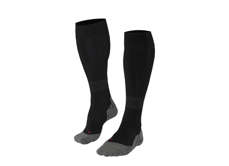 FALKE RU Compression Energy Running Kniekousen zwart dames