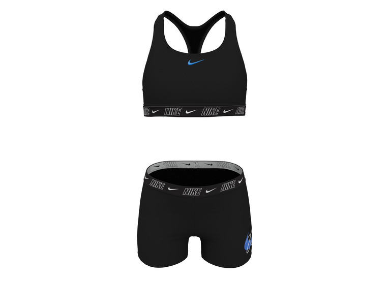 Nike racerback bikini zwart meisjes