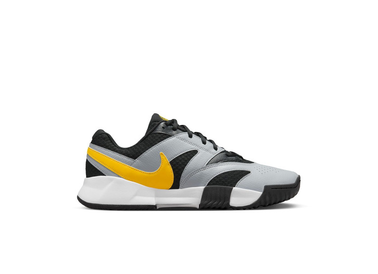 NikeCourt Lite 4 tennisschoen zwart/laser oranje/grijs heren