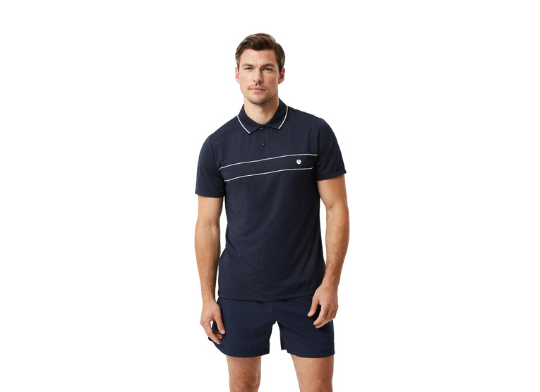 Bjorn Borg Ace light tennispolo night sky heren