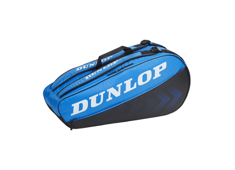 Dunlop FX Club 6rckt tennistas blauw/zwart