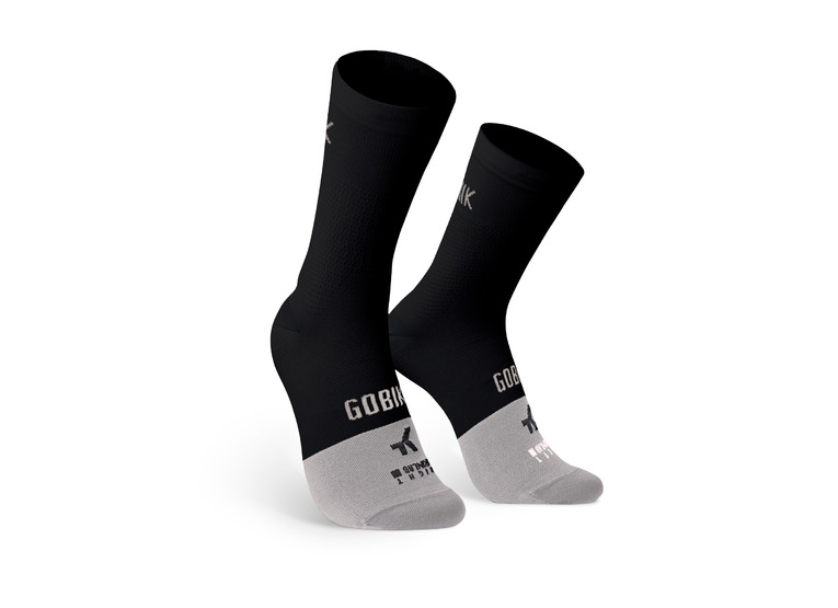 Gobik lightweight 2.0 salt fietssokken zwart unisex