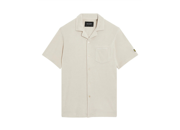 Lyle & Scott Towelling resort shirt cove heren