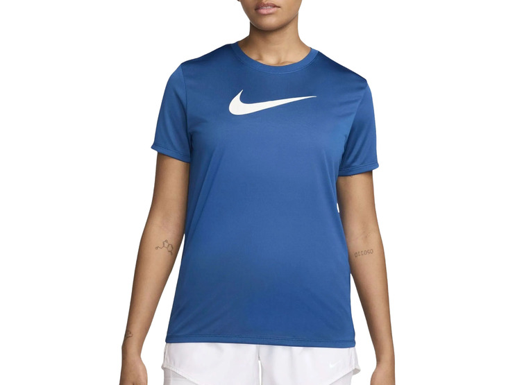 Nike Dri-FIT Graphic T-shirt blauw dames