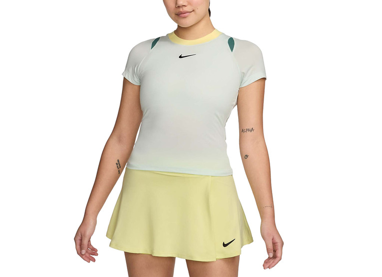NikeCourt advantage Dri-FIT tennistop barely green dames