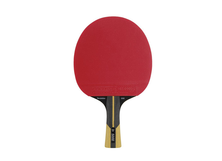 Dunlop Revolution 5000 tafeltennisbat rood/zwart