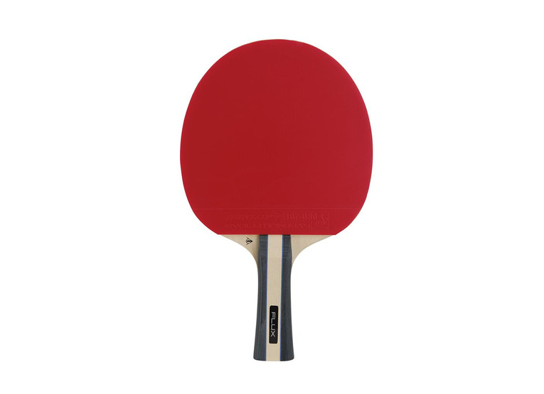 Dunlop Flux tafeltennisbat rood/zwart