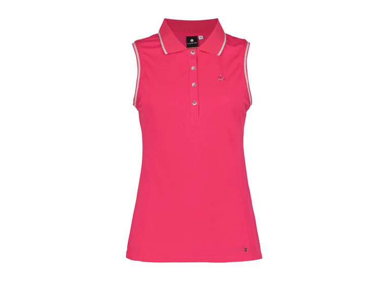 Luhta Kivisaari polo top roze dames