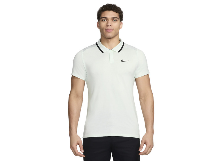 NikeCourt Advantage Dri-FIT tennispolo barely green heren