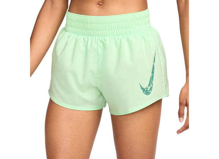 Nike One Dri-FIT trainingsshort groen dames