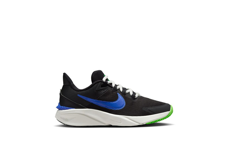 Nike Star Runner 4 loopschoen zwart/blauw/groen KIDS