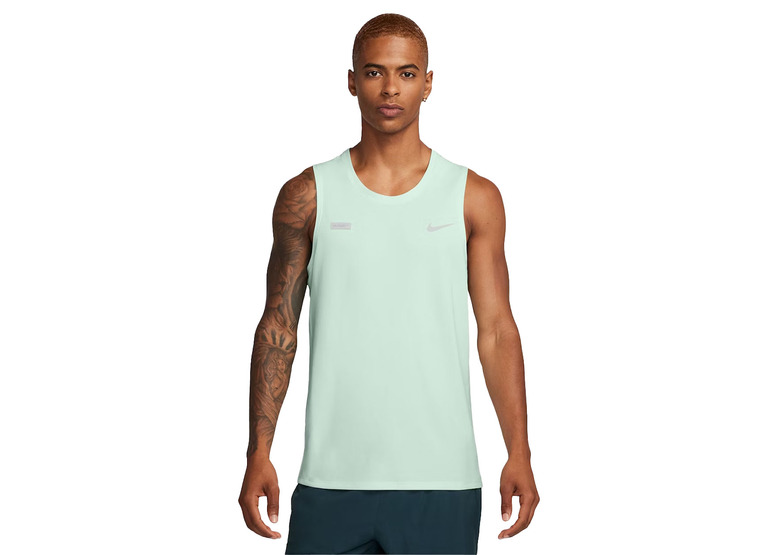 Nike Dri-FIT UV Miler flash singlet barely green heren