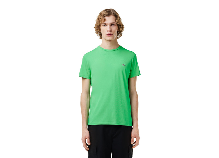 Lacoste T-shirt met ronde hals groen heren