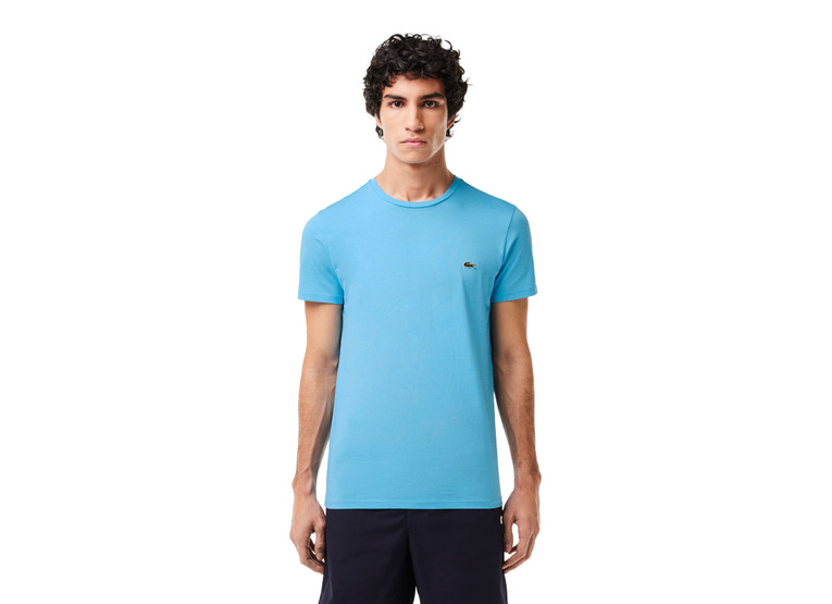 Lacoste T-shirt met ronde hals lichtblauw heren