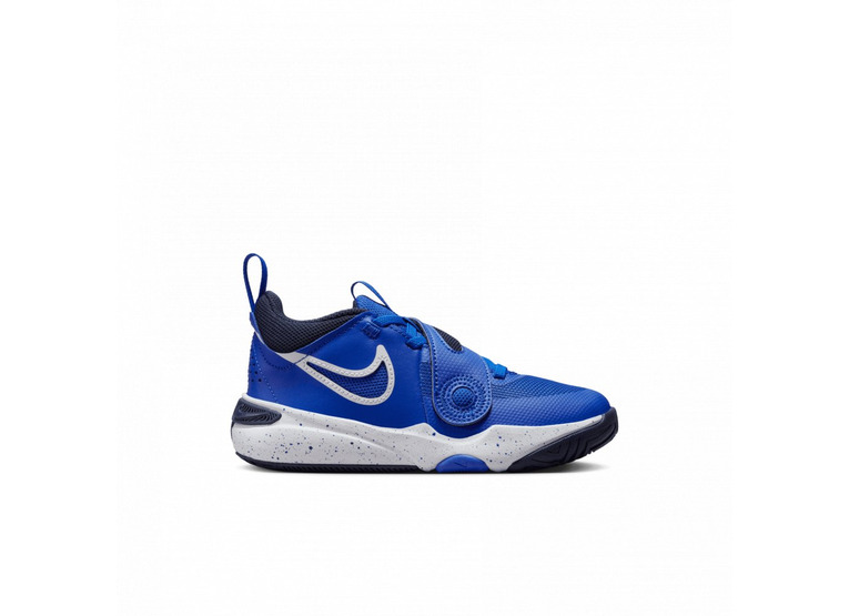 Nike Team Hustle D11 basketbalschoen royaalblauw/wit/obsidian KIDS