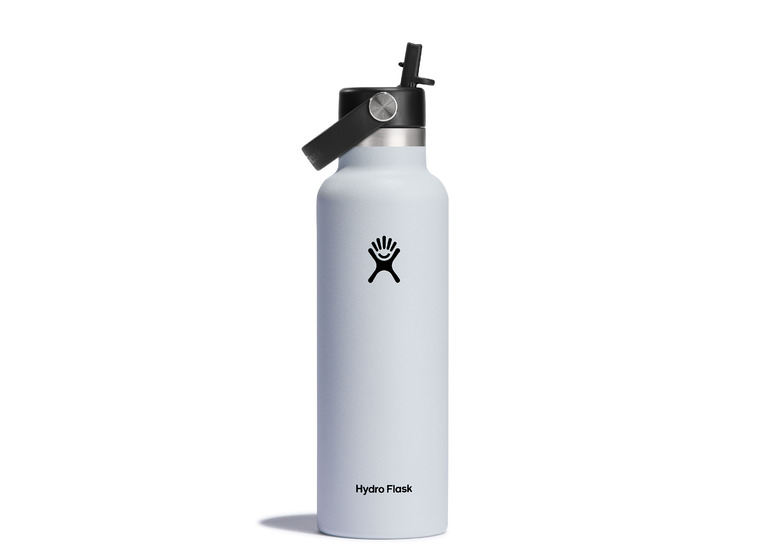 Hydro Flask standard flex straw cap drinkfles 621ml wit