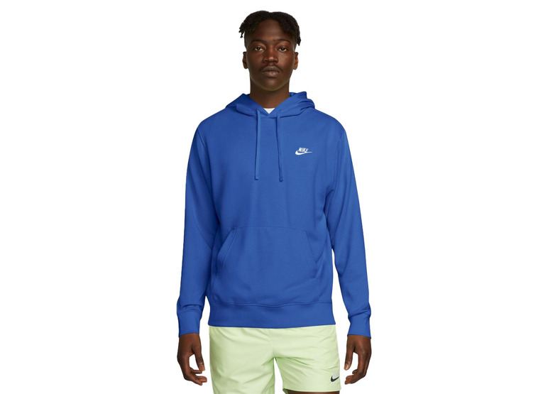 Nike Sportswear club hoodie royaalblauw heren